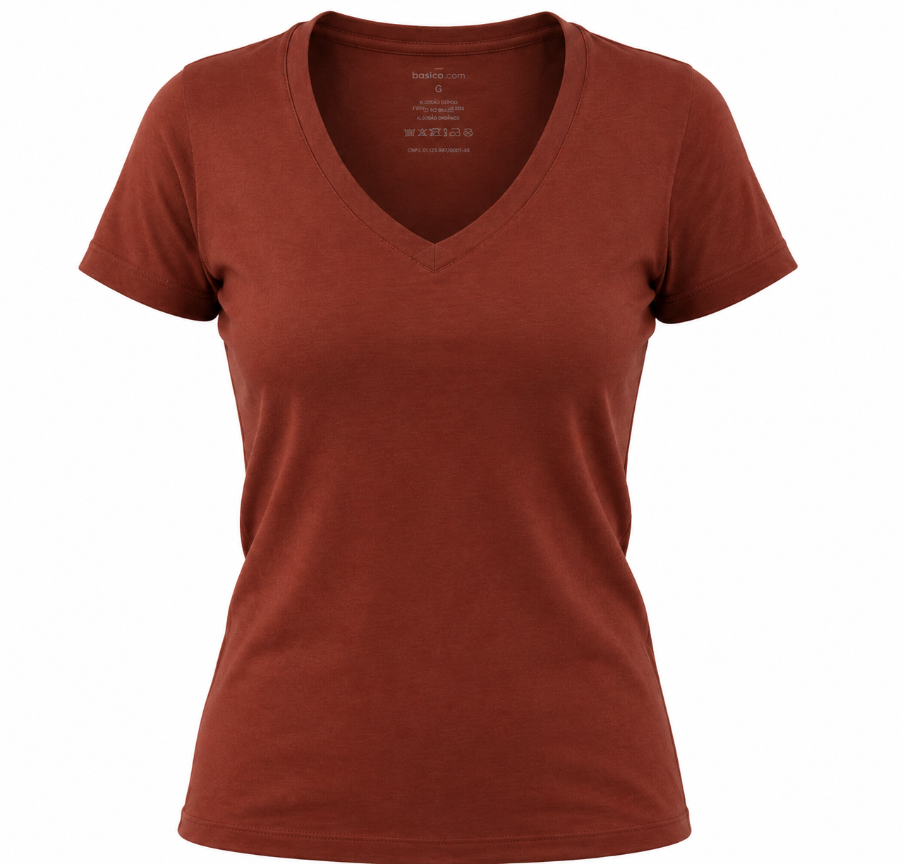 T-shirt gola V
