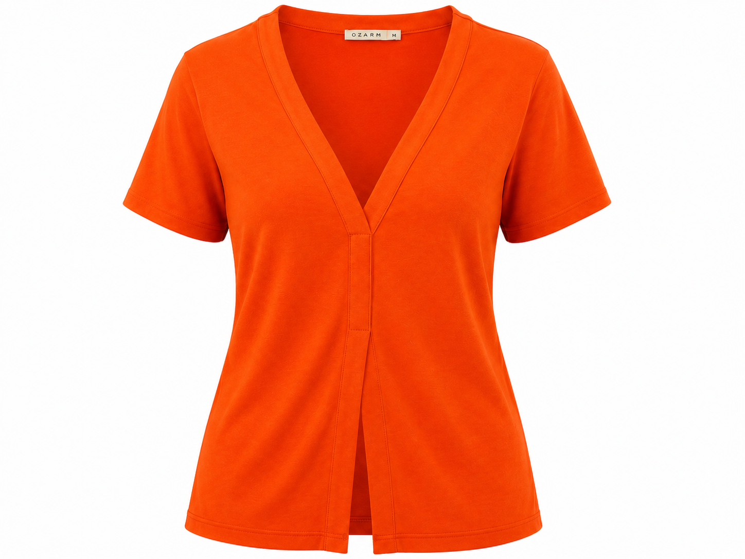 Blusa fenda frontal